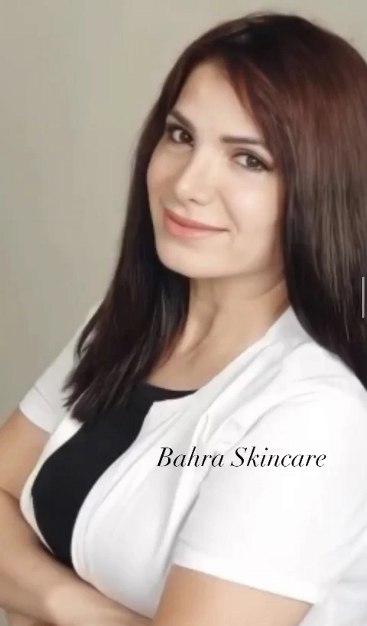 Bahra, licensed skincare specialist and owner of Bahra Skincare